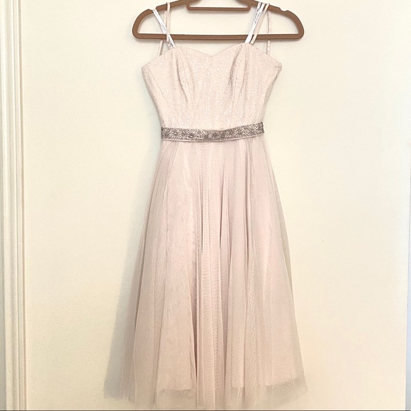 Forever New Blush Pink Prom Dress - Picture 3 of 4